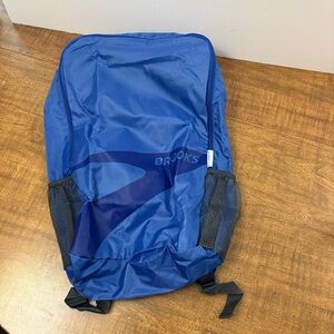 BROOKS Unisex Blue BACKPACK Packable Lightweight